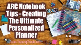 ARC Planner Walkthrough Ideas and Tips to Organize Your Planner [upl. by Puklich948]