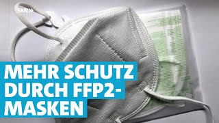 Neue Maskenpflicht  FFP2Masken sollen besseren Schutz vor Viren leisten [upl. by Enatan]