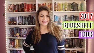 BOOKSHELF TOUR 2017 [upl. by Eentirb]