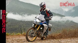 2019 BMW F850GS Adventure  Walkaround  Africa Twin Killer [upl. by Llenna]