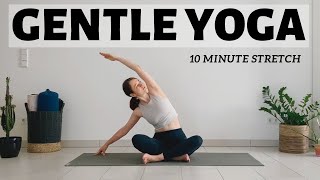 10 min Gentle Yoga Stretch  Refresh amp Relax  Full Body [upl. by Sheya]