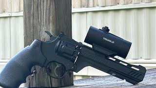 Crosman Vigilante pellet gun unboxing [upl. by Annayk]