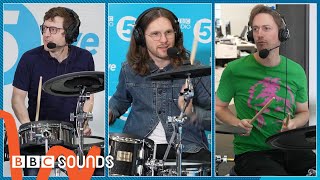 Elis James and John Robins drumming crash course from Blossoms Joe Donovan  BBC Sounds [upl. by Karna]