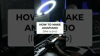 How to make amapiano in fl studio 20 shorts [upl. by Treble]