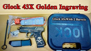 GLOCK 43X With 2 Barrels  Antique Pistol  Made In Austria  Peshawar [upl. by Nesto463]