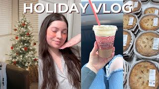 weekly vlog 🌲🥧 holiday costco shopping dutch bros skincare thanksgiving prep [upl. by Aiciram]