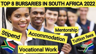 TOP 8 BURSARIES IN SOUTH AFRICA 2022  BURSARIES FOR SOUTH AFRICANS [upl. by Cathlene]