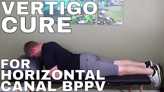 Vertigo Cure Horizontal Canal LempertBBQ Roll Self Treatment [upl. by Aniraz]