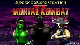 New Hornbuckle in Mortal Kombat 1 SNES Game Play Test [upl. by Melodie]