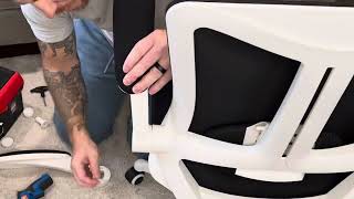 Unboxing amp Assembling the Balmstar Ergonomic Desk Chair [upl. by Sibell]