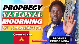 NATIONAL MOURNING PROPHECY  PROPHET DENISE NEBA [upl. by Mloclam407]