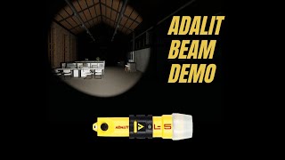 Adalit L5Power light beam simulation [upl. by Wein]