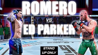 RomeroXVII vs EdParker02 STRIKING ONLY [upl. by Michi827]