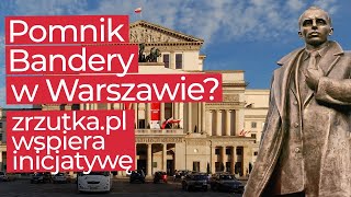 Chcą postawić pomnik Bandery w Warszawie Zrzutkapl popiera inicjatywę [upl. by Costin792]