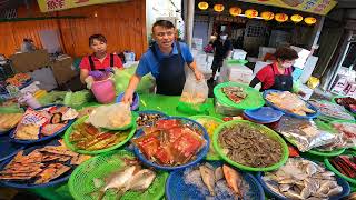 超便宜海白蝦報到 金獅湖 興達港觀光漁港 興達港王中皇 海鮮拍賣 海鮮叫賣哥 叫賣哥 [upl. by Lledualc]