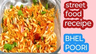 BHEL POORI MASALA buffed rice 🍚 masala [upl. by Minoru]