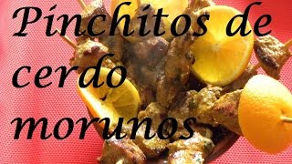 Preparar Pinchitos o Brochetas de cerdo  Una Chef en la Cocina [upl. by Batish]