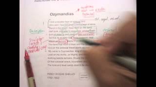 Ozymandias Part IIAnnotation and Commentary [upl. by Hersh]