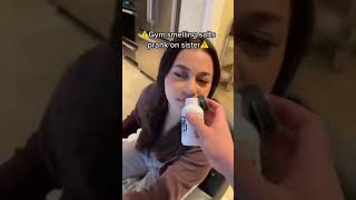 Smelling salt prank reactions funny [upl. by Ariamoy456]