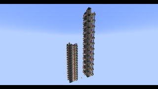 I made a better elevator in Minecraft Realistic 15 floors 116 [upl. by Barnes]