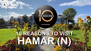 10 Reasons to visit Hamar Norway  ​⁠TenReasons [upl. by Rriocard]