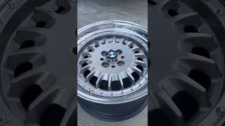 17 inch BMW Bottle Cap Wheels with OEM center [upl. by Siraf]