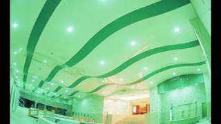 Pvc stretch ceiling film Joint Aluminium Frame [upl. by Ester]