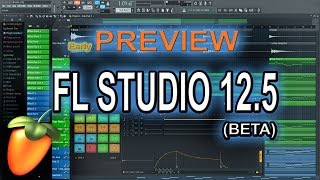 FL Studio 125 preview [upl. by Nylleoj]