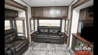 2017 Highland Ridge RV Mesa Ridge 430RLS Fifth Wheel Rear Living Room in Claremore OK [upl. by Guenevere]