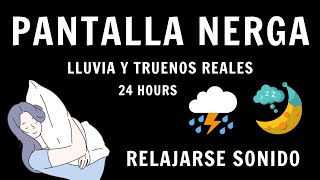 Lluvia y truenos para dormir  Sonidos para conciliar el sueño rápido y relajarse [upl. by Dekeles]