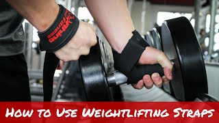 How to Use Weightlifting Straps [upl. by Nilesoy]