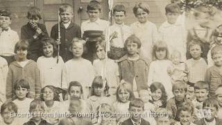 Growing up in the early 1900s  Going to School [upl. by Atnauqahs]