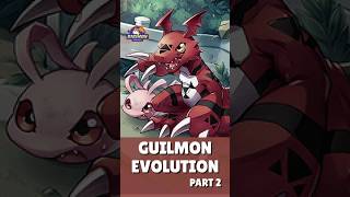 Guilmon Evolution Line Part 2 Shorts [upl. by Sidnac632]