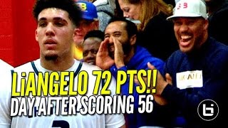 LiAngelo Ball Scores 72 POINTS Day AFTER Scoring 56 Chino HIlls vs RChristian FULL Highlights [upl. by Law]