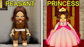 Brookhaven But BABY PEASANT to RICH PRINCESS [upl. by Adnahcal]