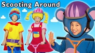 Scooting Around  More  Fun Day Out  Mother Goose Club Phonics Songs [upl. by Wren]