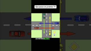 Code de la route Comment connais tu les règles de priorités [upl. by Schargel]