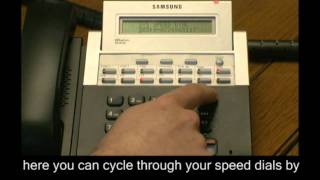 How to Add to System Speed Dial Directory on a Samsung OfficeServ Telephone System [upl. by Ymerrej947]