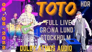 Stop Loving You  TOTO  Live  HD  Dolby Vision  gronalundstivoli Stockholm 🇸🇪 982022 [upl. by Akemehs600]