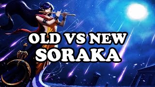 New Soraka vs Old Soraka [upl. by Nilloc]