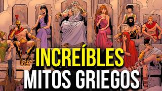 INCREÍBLES Mitos Griegos que Poca Gente Conoce  MITOLOGÍA GRIEGA [upl. by Goldfinch]