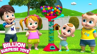 Yummy playtime gumball machine Educational Funny Show for Kids [upl. by Namrehs]