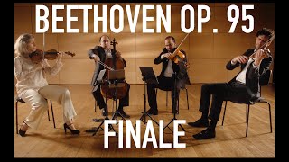 L van Beethoven op95 quotSeriosoquot IV Finale  Merel Quartet [upl. by Marnie]