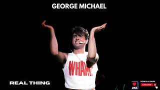 George Michael  Real Thing AI Cover [upl. by Parnell]