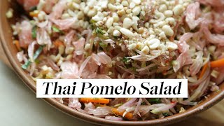 Thai Pomelo Salad  summer salad recipe  How To Make Thai Pomelo Salad shorts [upl. by Charline]