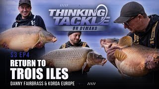 Korda Thinking Tackle OD 3 EP4 Danny Fairbrass HUGE CARP FISHING FRANCE 2020 [upl. by Nnylimaj]