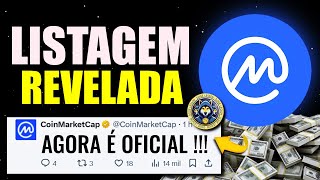 VEJA A PRÓXIMA CRIPTOMOEDA A DECOLAR  NOVA LISTAGEM CONFIRMADA [upl. by Nels]