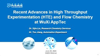 Recent Advances in High Throughput Experimentation and Flow Chemistry to Accelerate Drug Discovery [upl. by Leonhard]