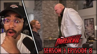 Daredevil Season 3 Episode 8 Reaction  UpstairsDownstairs [upl. by Yelhs]