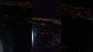 Lisabona nocturnă shorts lisbon night fly airport aircraft portugal viralvideo [upl. by Dinsmore]